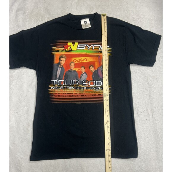 Vintage Y2K NSync Tour T-shirt No Strings Attached Winterland Justin Timberlake - Picture 7 of 8